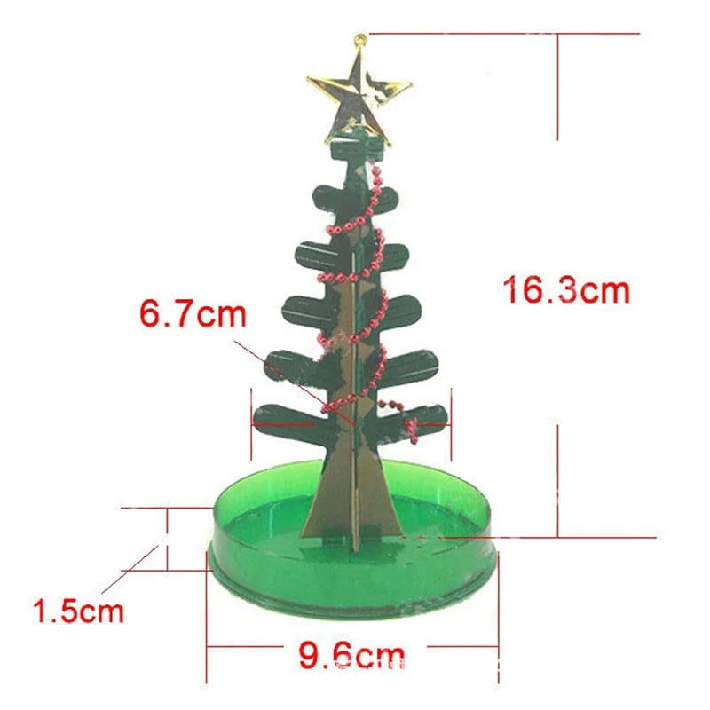 Magic Christmas Tree | Growing Crystal Sakura Mini Tree | DIY Educational Toy Gift for Kids & Xmas Decorations