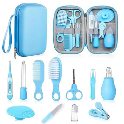 Baby Care Kit | Multi-Functional Newborn Health & Grooming Set | Nail Clipper, Comb, Brush & Infant Care Tools