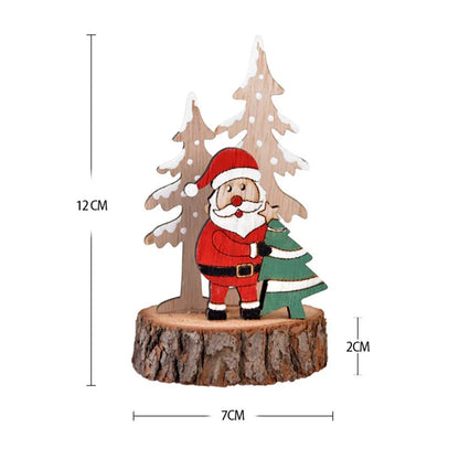 DIY Wooden Christmas Tree for Kids | Handmade 3D Stereo Scene Decoration | Children’s Christmas Ornaments & Holiday Craft