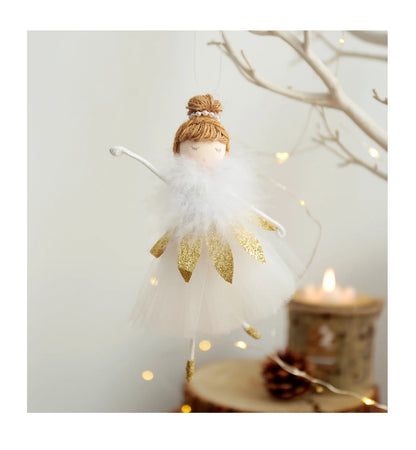 Christmas Angel Doll | Xmas Tree Hanging Ornaments | Home Decorations & New Year 2024 Gifts