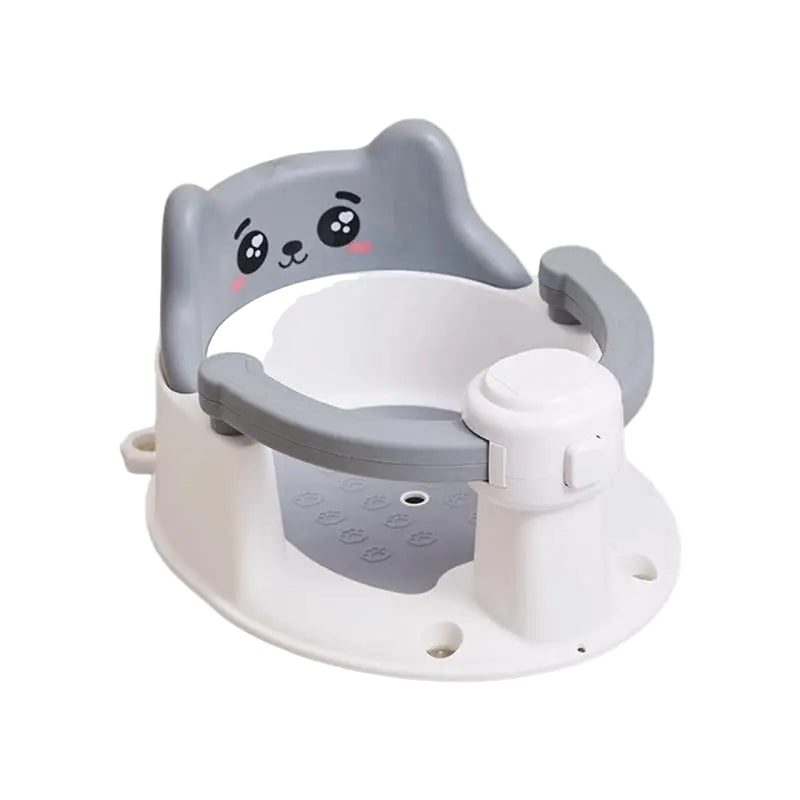Infant Bathtub with Backrest Support – Baby Bath Tub for 6–15 Months, Non-Slip with Suction Cups, Easy to Remove