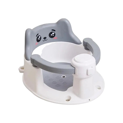 Infant Bathtub with Backrest Support – Baby Bath Tub for 6–15 Months, Non-Slip with Suction Cups, Easy to Remove