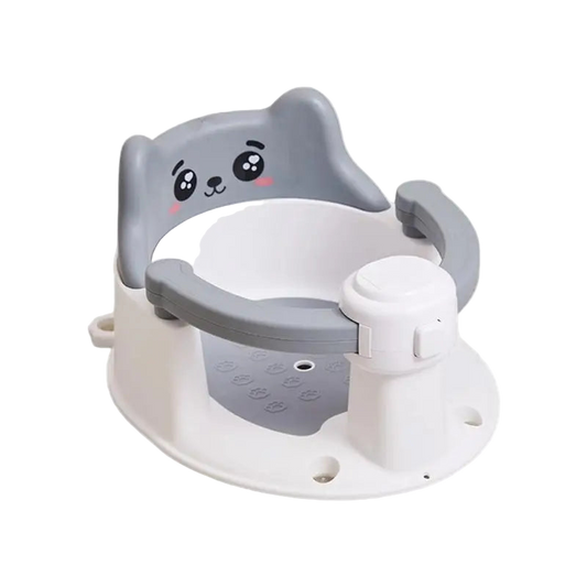 Infant Bathtub with Backrest Support – Baby Bath Tub for 6–15 Months, Non-Slip with Suction Cups, Easy to Remove