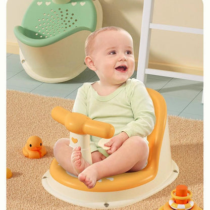 Children’s Portable Shower Seat – Baby Bath Stand for Newborns & Toddlers | Safe & Comfortable Growth Accessory for Kids