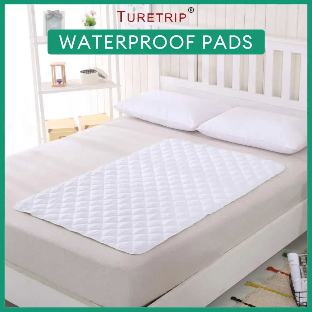 Waterproof Baby Changing Pad – Washable Bed Protector, Nappy & Diaper Cover | Reusable Urine Mat & Incontinence Pad for Babies & Adults