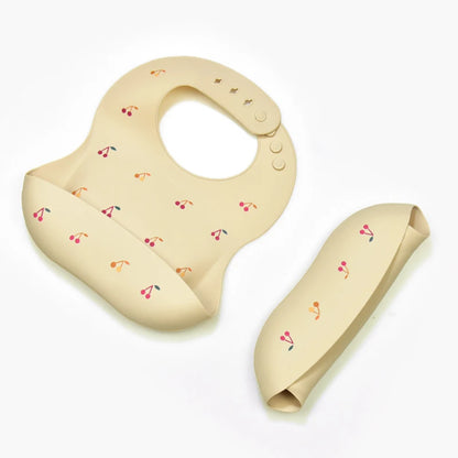 Baby Silicone Bib – Waterproof Feeding Bib for Infants & Toddlers | Adjustable, Fashionable Saliva Towel for Boys & Girls