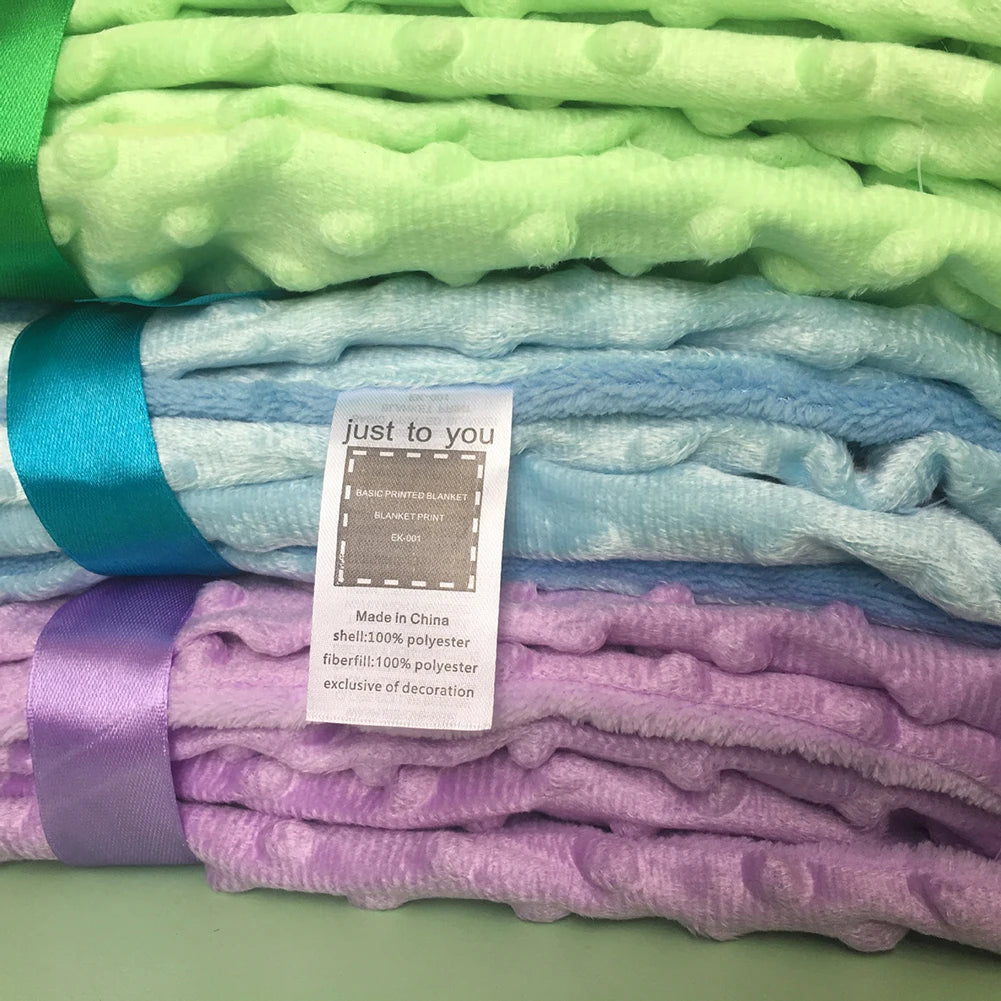 Baby Blanket & Swaddle Wrap – Newborn Thermal Soft Fleece Winter Bedding Set with Cotton Quilt | Infant Sleeping Cover
