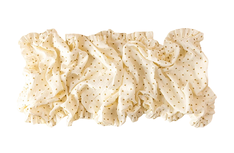 Newborn Photography Wrap & Backdrop Set – Soft Beige Blanket with Pocket, Bow Headband & Pillow | Baby Photo Shoot Props (0–1 Month)