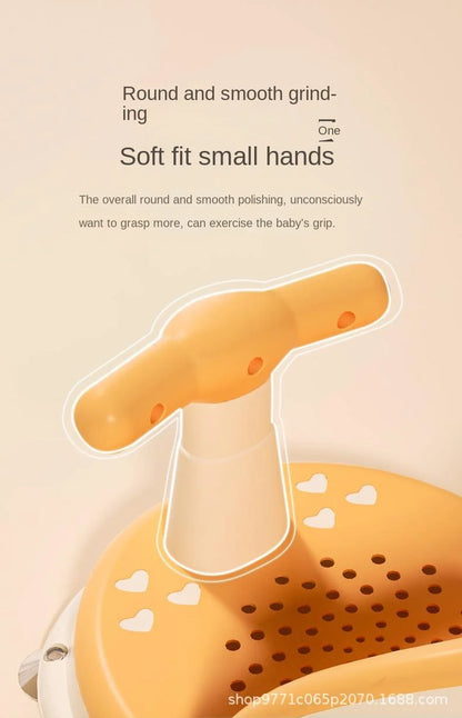 Children’s Portable Shower Seat – Baby Bath Stand for Newborns & Toddlers | Safe & Comfortable Growth Accessory for Kids