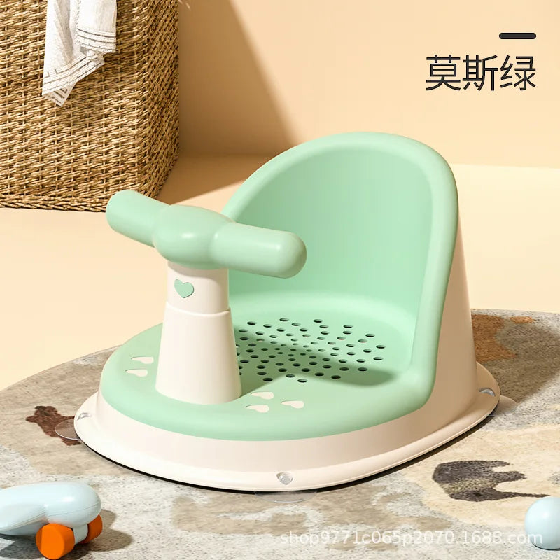 Children’s Portable Shower Seat – Baby Bath Stand for Newborns & Toddlers | Safe & Comfortable Growth Accessory for Kids