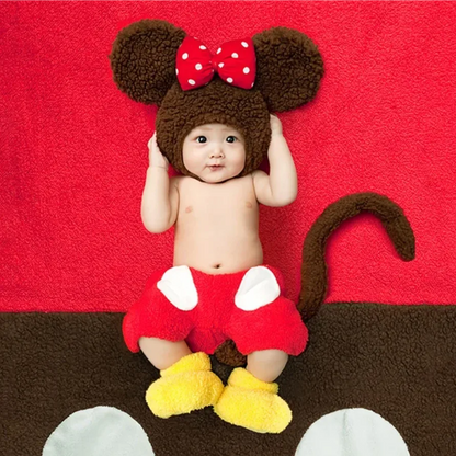MILANCEL Newborn Baby Christmas Outfit | Baby’s First Christmas & 100 Days Photography Clothes | Infant Toddler Boys Girls Holiday Outfit