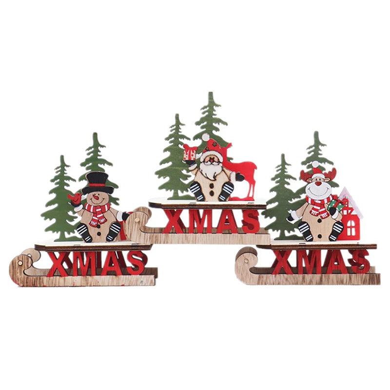 DIY Wooden Christmas Tree for Kids | Handmade 3D Stereo Scene Decoration | Children’s Christmas Ornaments & Holiday Craft