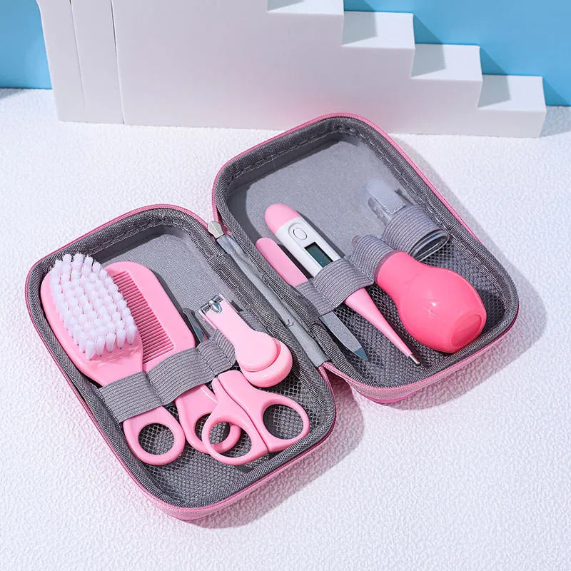 Baby Care Kit | Multi-Functional Newborn Health & Grooming Set | Nail Clipper, Comb, Brush & Infant Care Tools