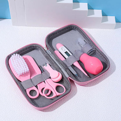 Baby Care Kit | Multi-Functional Newborn Health & Grooming Set | Nail Clipper, Comb, Brush & Infant Care Tools