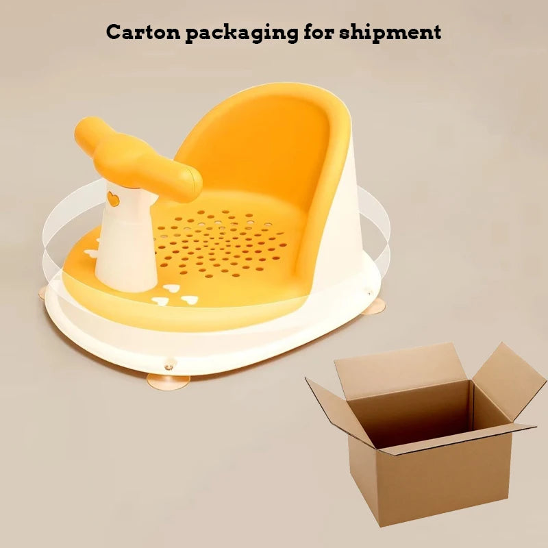 Children’s Portable Shower Seat – Baby Bath Stand for Newborns & Toddlers | Safe & Comfortable Growth Accessory for Kids