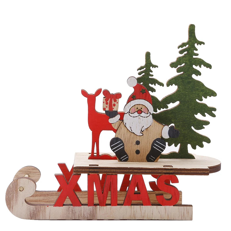 DIY Wooden Christmas Tree for Kids | Handmade 3D Stereo Scene Decoration | Children’s Christmas Ornaments & Holiday Craft