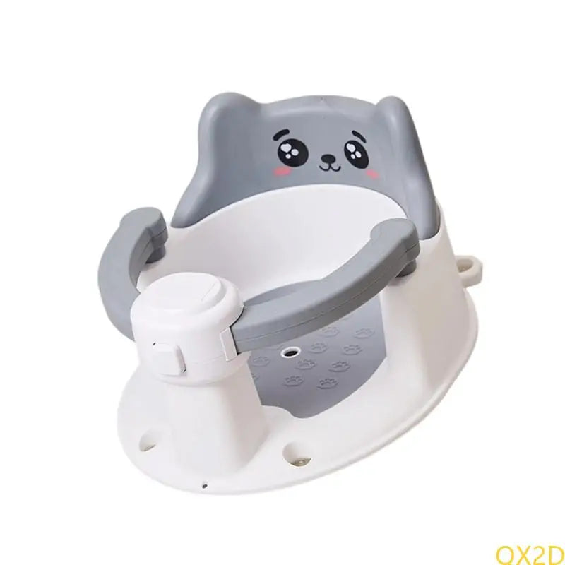 Infant Bathtub with Backrest Support – Baby Bath Tub for 6–15 Months, Non-Slip with Suction Cups, Easy to Remove