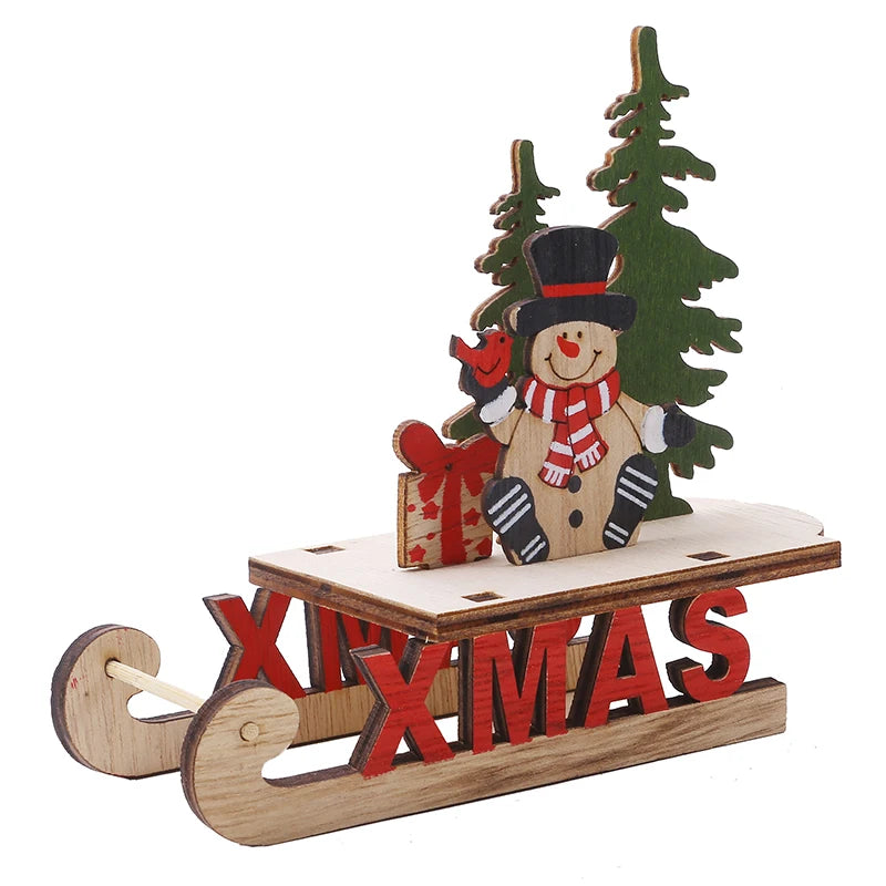 DIY Wooden Christmas Tree for Kids | Handmade 3D Stereo Scene Decoration | Children’s Christmas Ornaments & Holiday Craft