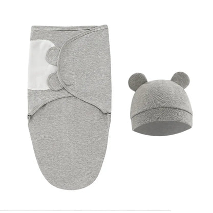 100% Cotton Baby Sleeping Bag – Newborn Swaddle Cocoon Envelope Blanket | Soft Sleepsack & Swaddling Wrap for Baby Girls