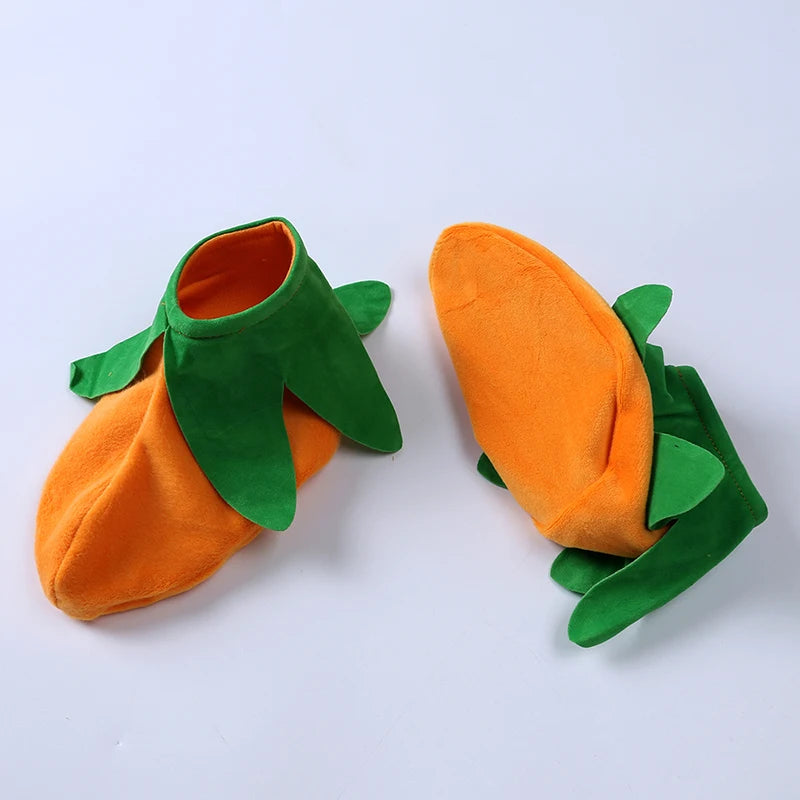 Baby Halloween Pumpkin Costume | Infant Romper 3PCS Onesie Outfit | Newborn Cosplay Party Clothing Set