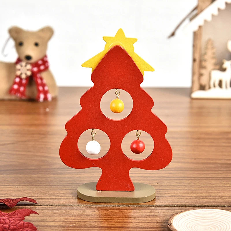 DIY Wooden Christmas Tree for Kids | Handmade 3D Stereo Scene Decoration | Children’s Christmas Ornaments & Holiday Craft