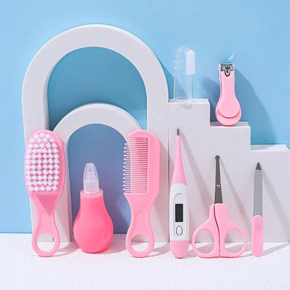 Baby Care Kit | Multi-Functional Newborn Health & Grooming Set | Nail Clipper, Comb, Brush & Infant Care Tools