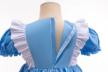 Baby Girl 3pcs Halloween Disney Princess Dress Set | Costume Outfit for Parties, Birthdays & Photoshoots