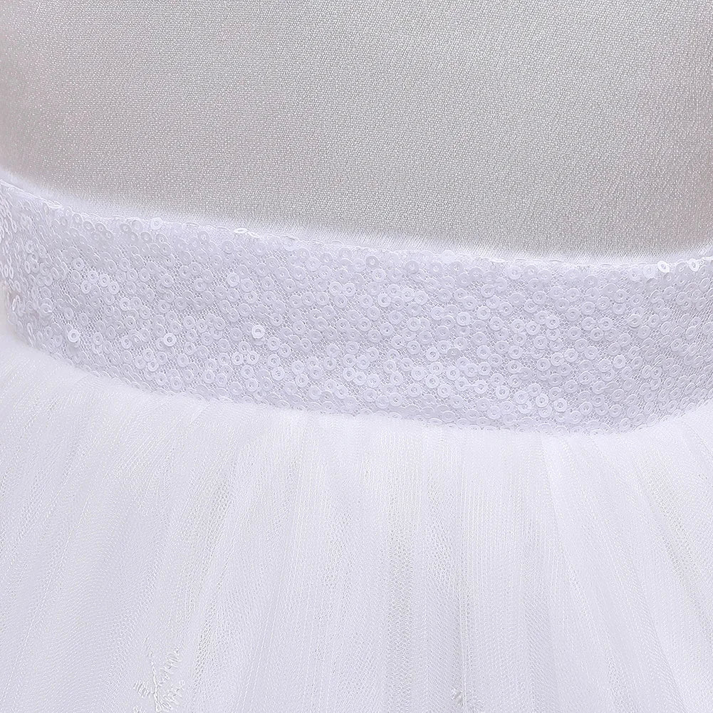 Baby Girl Christmas & Halloween Princess Dress | Infant Christening, 1st Birthday & Party Outfit | Newborn Clothes