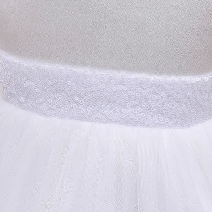 Baby Girl Christmas & Halloween Princess Dress | Infant Christening, 1st Birthday & Party Outfit | Newborn Clothes
