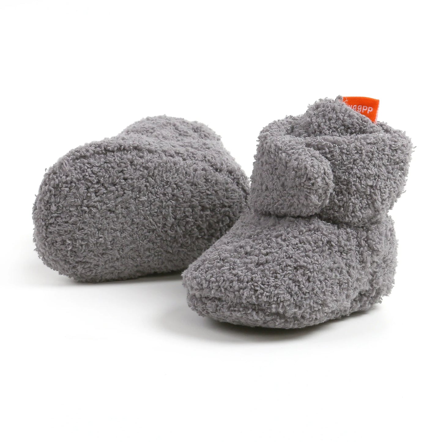 Baby Halloween Pumpkin Booties | Infant Newborn Sock Shoes | Winter Warm Crib Shoes | First Walkers & Prewalkers