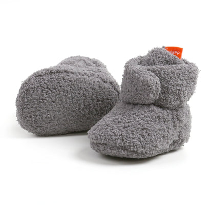 Baby Halloween Pumpkin Booties | Infant Newborn Sock Shoes | Winter Warm Crib Shoes | First Walkers & Prewalkers