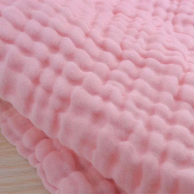 Muslin Baby Swaddle Blanket – Soft Cotton Newborn Wrap, Bath Towel & Stroller Cover (105×105cm)
