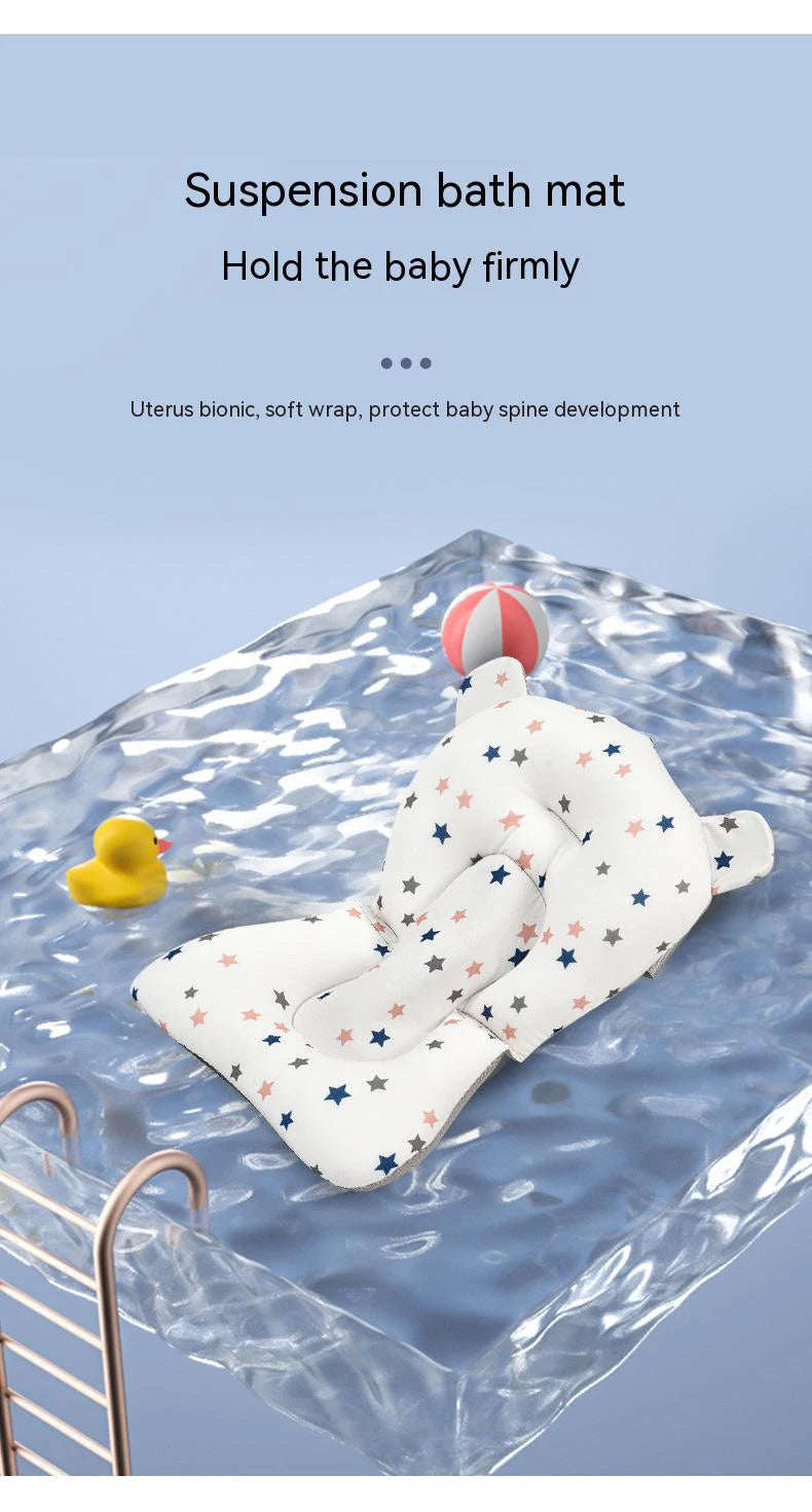Real-time Temperature Silicone Baby Bathtub – Folding Non-Slip Infant Bath Bucket with Temperature Sensing for Safe Bathing