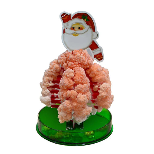 Magic Christmas Tree | Growing Crystal Sakura Mini Tree | DIY Educational Toy Gift for Kids & Xmas Decorations