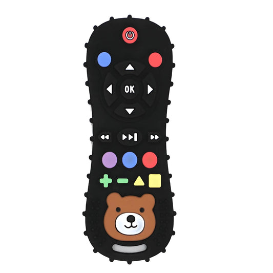 Baby Remote Control Teether Silicone Baby Anti-Eating Gloves Pacifier Bracelet Teething Stick Biting Toys