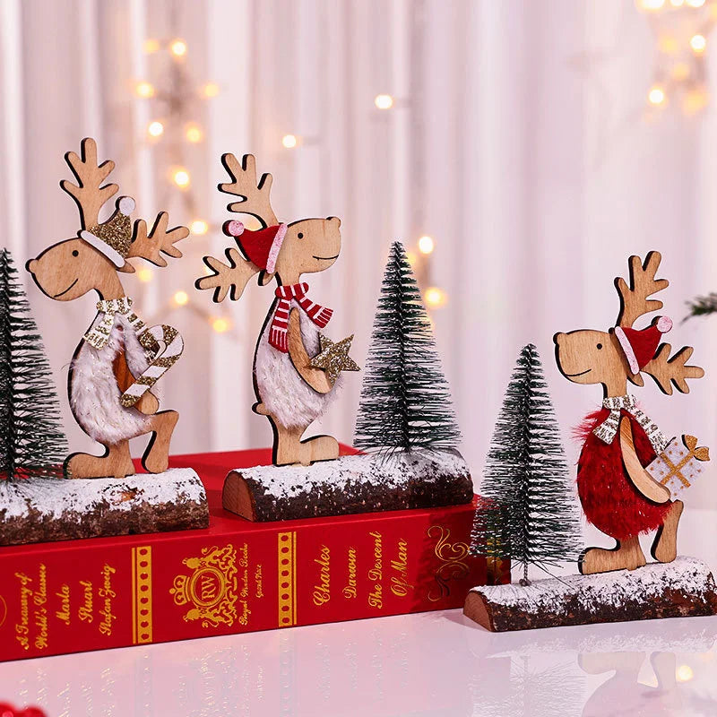 DIY Wooden Christmas Tree for Kids | Handmade 3D Stereo Scene Decoration | Children’s Christmas Ornaments & Holiday Craft