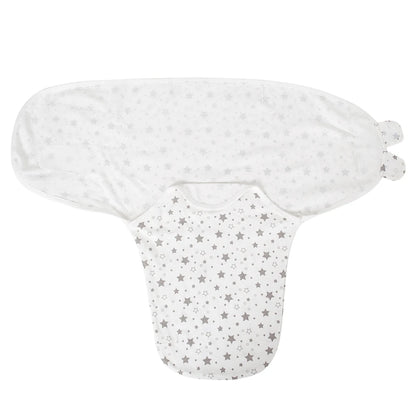 100% Cotton Baby Sleeping Bag – Newborn Swaddle Cocoon Envelope Blanket | Soft Sleepsack & Swaddling Wrap for Baby Girls