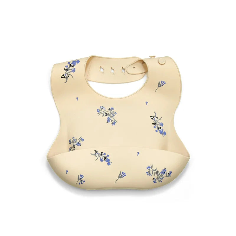 Baby Silicone Bib – Waterproof Feeding Bib for Infants & Toddlers | Adjustable, Fashionable Saliva Towel for Boys & Girls
