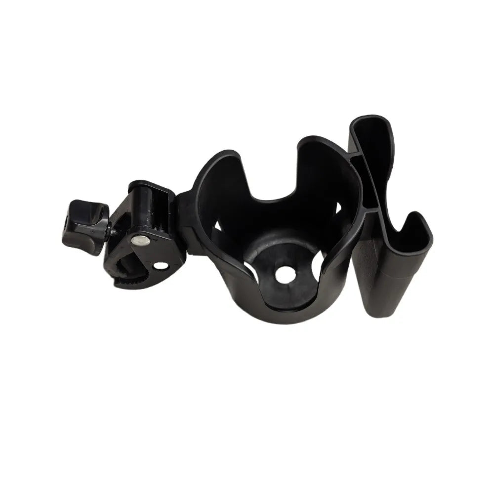 Pram Cup Holder & Phone Holder – Universal Stroller Bottle Holder with Anti-Slip Design | Baby Pram Accessories for Drinks & Mobile
