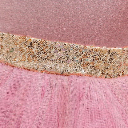 Baby Girl Christmas & Halloween Princess Dress | Infant Christening, 1st Birthday & Party Outfit | Newborn Clothes
