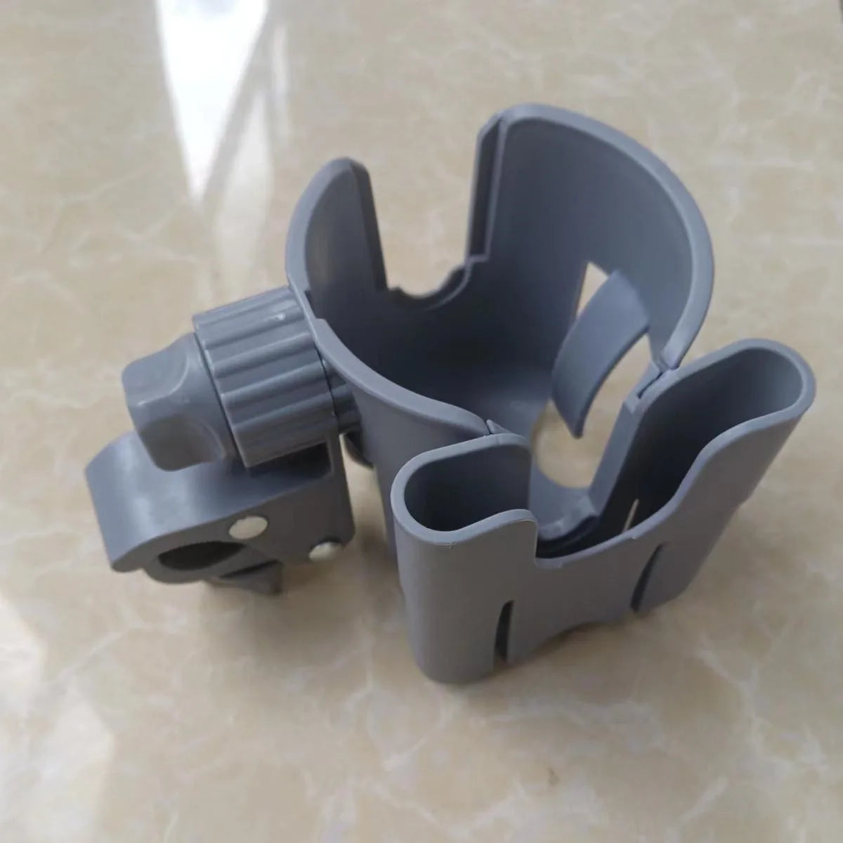 Pram Cup Holder & Phone Holder – Universal Stroller Bottle Holder with Anti-Slip Design | Baby Pram Accessories for Drinks & Mobile