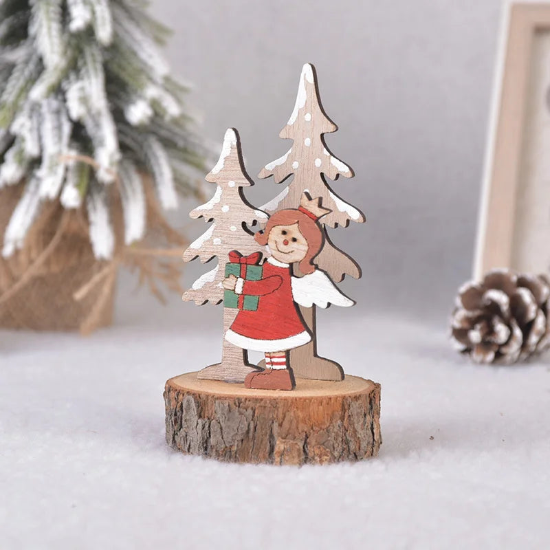 DIY Wooden Christmas Tree for Kids | Handmade 3D Stereo Scene Decoration | Children’s Christmas Ornaments & Holiday Craft