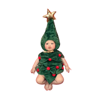MILANCEL Newborn Baby Christmas Outfit | Baby’s First Christmas & 100 Days Photography Clothes | Infant Toddler Boys Girls Holiday Outfit