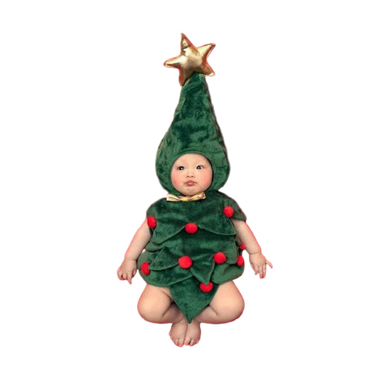 MILANCEL Newborn Baby Christmas Outfit | Baby’s First Christmas & 100 Days Photography Clothes | Infant Toddler Boys Girls Holiday Outfit