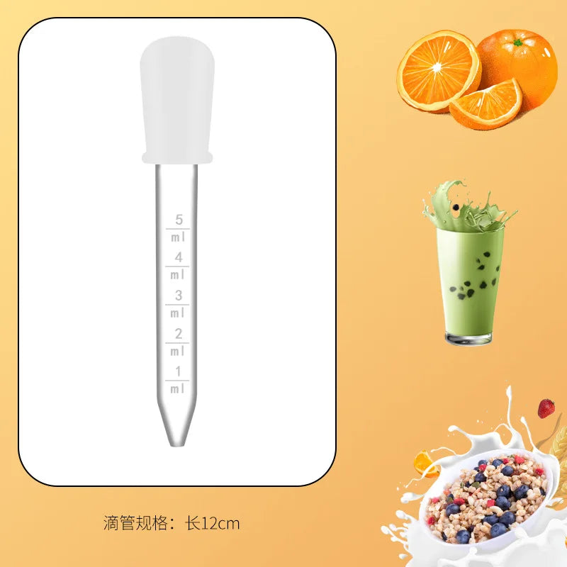 Baby Dropper Dispenser Transparent Pacifier Smart Medicine Dispenser Needle Feeder Squeeze Medicine Kids Feeding Utensils