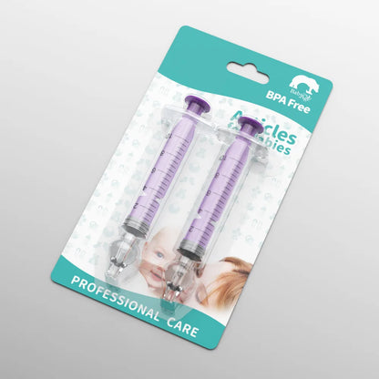 Baby Dropper Dispenser Transparent Pacifier Smart Medicine Dispenser Needle Feeder Squeeze Medicine Kids Feeding Utensils