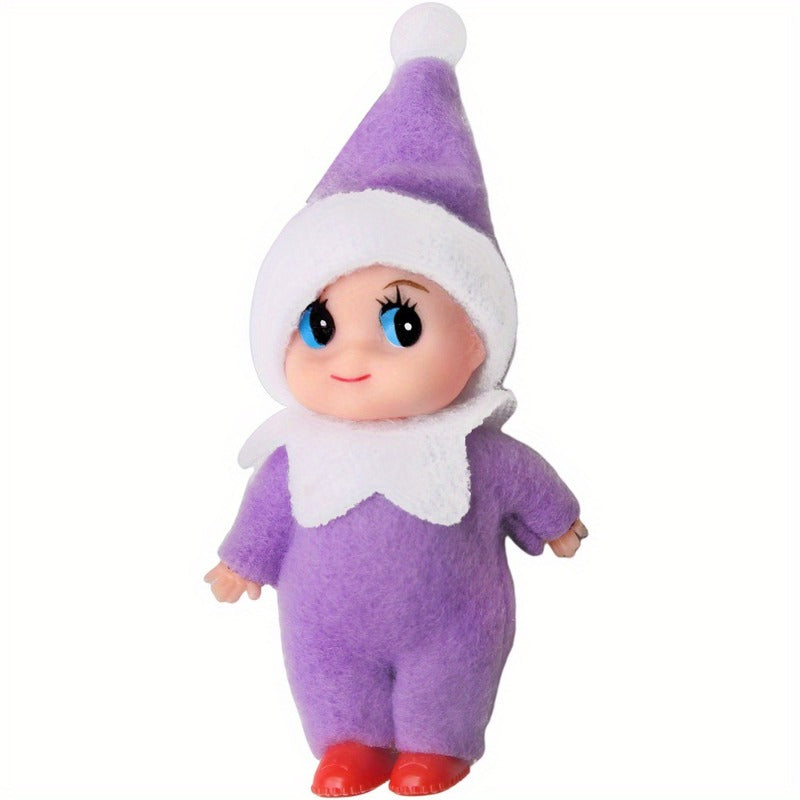 Colorful Christmas Baby Elf Doll | Cute Elf Boy & Girl Dolls | Xmas Decorations, Kids Toys & Pregnant Mother’s Holiday Gift