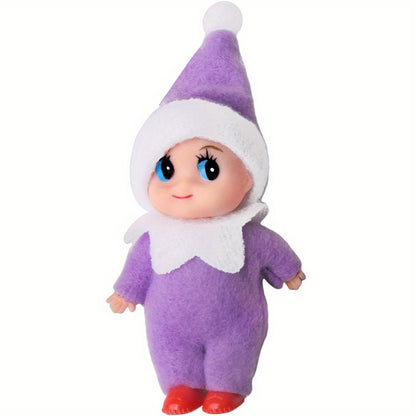 Colorful Christmas Baby Elf Doll | Cute Elf Boy & Girl Dolls | Xmas Decorations, Kids Toys & Pregnant Mother’s Holiday Gift