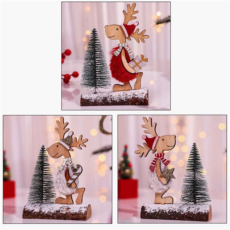 DIY Wooden Christmas Tree for Kids | Handmade 3D Stereo Scene Decoration | Children’s Christmas Ornaments & Holiday Craft