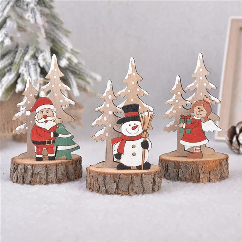 DIY Wooden Christmas Tree for Kids | Handmade 3D Stereo Scene Decoration | Children’s Christmas Ornaments & Holiday Craft